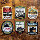 Welsh mountain vinyl stickers collection – Eryri sticker included, outdoor waterproof sticker range